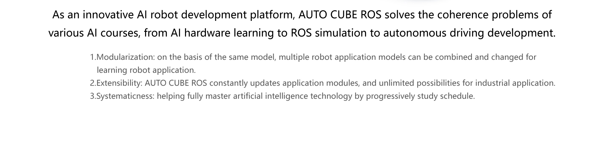 YUHESEN open source educational robot AUTO CUBE ROS SLAM navigation